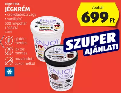 Enjoy free Jégkrém, 500 ml