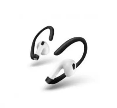 Uniq Loop Sports Apple Airpods fülkampó, fekete& fehér (2db) (UNIQ-LSPORTSEHKS-WHTBLK)