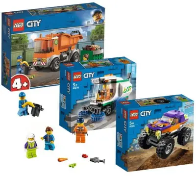 LEGO City Great Vehicles 66686 Előnyös csomagolás 3 az 1-ben