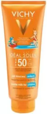 VICHY Idéal Soleil napvédő tej gyerekeknek arcra és testre SPF50+ 300ml