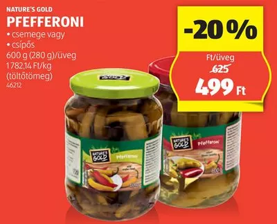 Pfefferoni, 600g