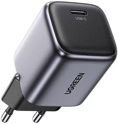 Ugreen Nexode Mini 20W PD GaN Tech Charger Space Gray