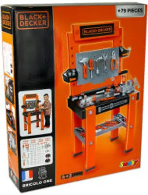 Smoby Black & Decker barkácsasztal játék