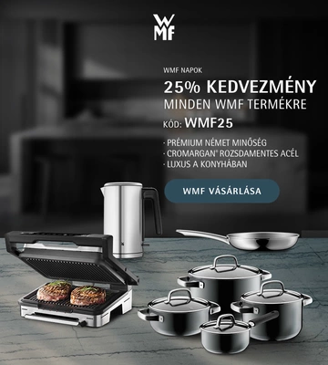 25% kedvezmény minden WMF termékre