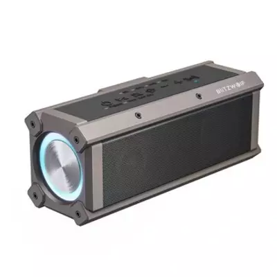BlitzWolf® BW-WA3 100W-os Bluetooth hangszóró hordozható Quad Drivers Dual Diaphragm Deep Bass RGB világítás TWS 5000mAh kültéri vezeték nélküli