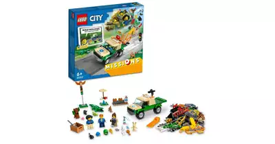 LEGO® City Missions Vadállat mentő küldetések 60353