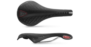 Selle Italia Flite Genuine Gel  nyereg fekete Ti316 Titan sín 150mm