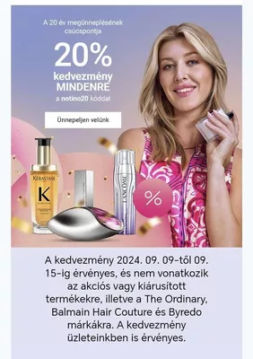 20% kedvezmény