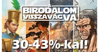 A birodalom visszavág(va)! - Stratégiai társasjátékok jó áron