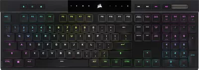 Corsair K100 AIR Wireless RGB - US gamer billentyűzet