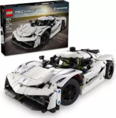 LEGO Technic 42184 Koenigsegg Jesko Absolut fehér hiperautó