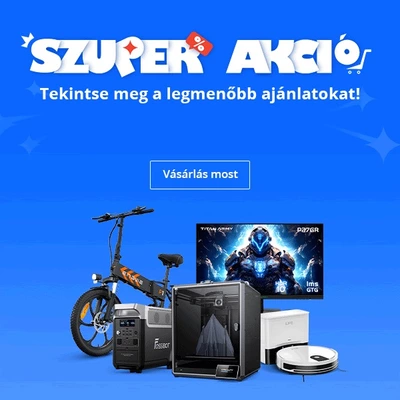 Szuper akció a Geek Buyingon