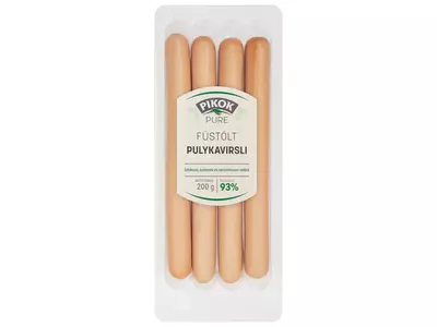Pikok Pure Füstölt pulykavirsli, 200 g