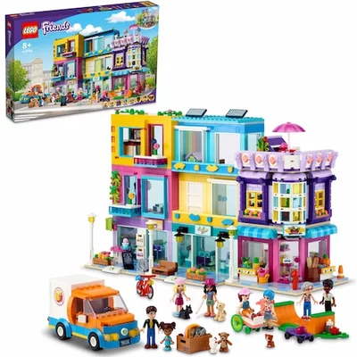 LEGO Friends 41704 Fő utcai épület + ajándék jegyzetfüzet