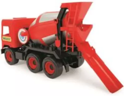 Wader Middle Truck betonkeverő, 38 cm - piros (32114)