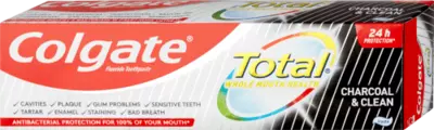 Colgate Fogkrém total charcoal, 75 ml