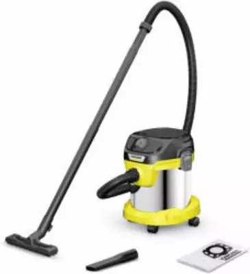 KARCHER KWD 2 S V-15/4/18 száraz-nedves, acéltartályos porszívó