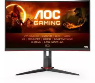 AOC 27" Cq27g2s/bk Led