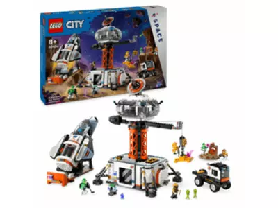 LEGO® City Űrbázis és rakétakilövő (60434)