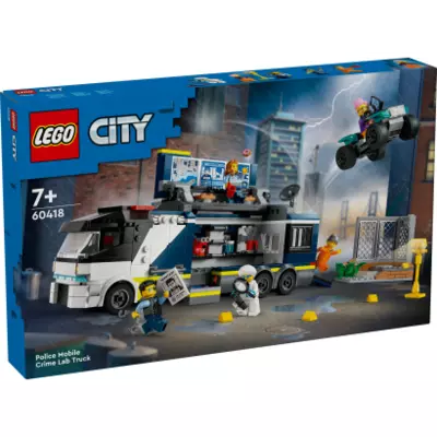 LEGO City 60418 Rendőrségi mozgó bűnügyi labor