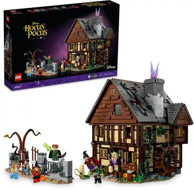 LEGO® Ideas Disney Hókusz pókusz: A Sanderson nővérek háza 21341 (AlzaPlus+)