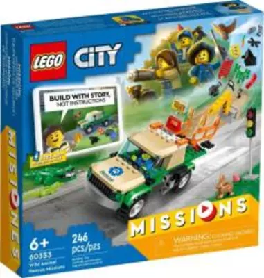 LEGO City Missions Vadállat mentő küldetések 60353