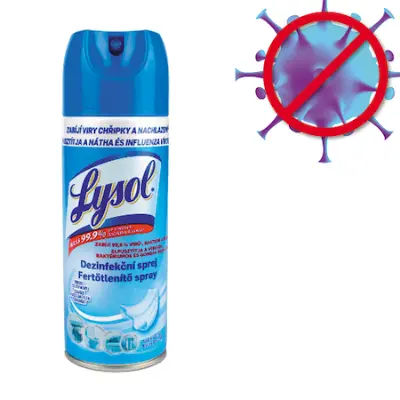 Lysol fertőtlenítő spray, 400ml (3 illatban)