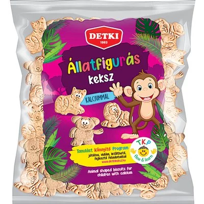 Detki állatfigurás keksz, 160 g