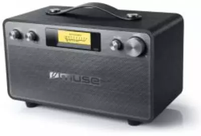 MUSE M-670 Bluetooth speaker fekete (M-670BT)