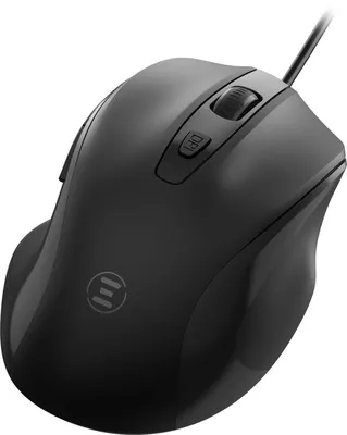 Eternico Wired Mouse MD350B, fekete egér