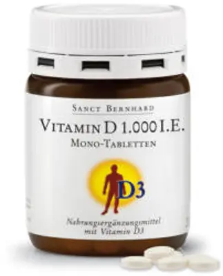 Sanct Bernhard D-vitamin 1000NE tabletta - 250db