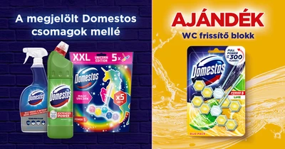 Domestos Ajándék WC rúddal