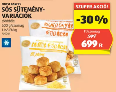 Finest Bakery Sós sütemény variációk, 600 g