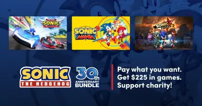 Humble Sonic 30th Anniversary Bundle