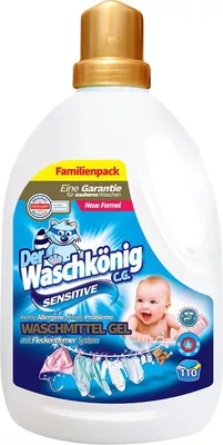 WASCHKÖNIG Sensitive 3,305 l (110 adag) mosógél