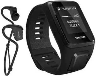 TomTom 1RKM. 002.10 fekete L Cardio+Music+HP (TT Spark 3 Card+Musi+Hp)