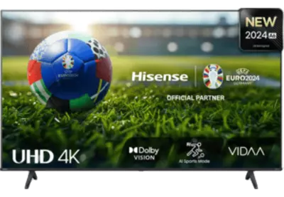 HISENSE 85A6N 4K UHD Smart LED TV, fekete, 215 cm