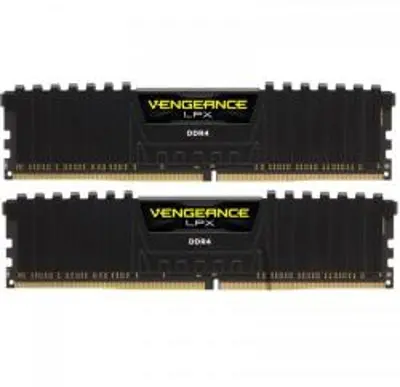 Corsair 16GB KIT DDR4 3200MHz CL16 Vengeance LPX - fekete (CMK16GX4M2E3200C16)