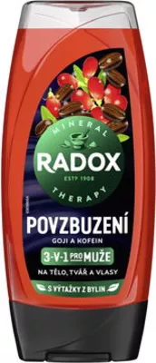 RADOX Férfi tusfürdő 225 ml (AlzaPlus+)