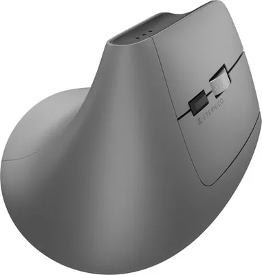 Eternico Wireless 2.4 GHz & Double Bluetooth Rechargeable Vertical Mouse MV470 szürke egér (AlzaPlus+)