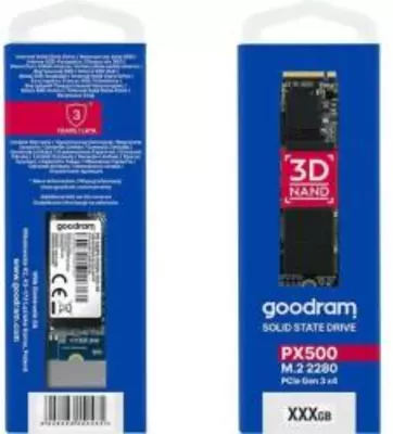 Goodram 512GB PX500 M. 2 PCI Gen3 x4 NVMe SSD 2000/1600 MB/s - SSDPR-PX500-512-80