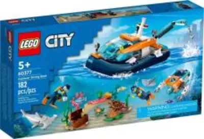 LEGO® City Felfedező búvárhajó (60377)