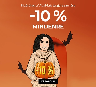 10% kedvezmény mindenre