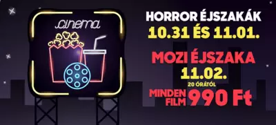 Horroréjszakák és Moziéjszaka a Sugár Moziban!