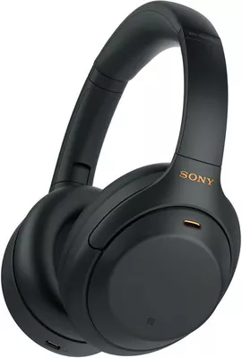 Sony Hi-Res WH-1000XM4, fekete - Vezeték nélküli fül /fejhallgató