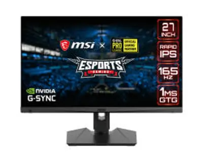 MSI Optix MAG274QRF-QD Gaming monitor (9S6-3CA8DA-027)