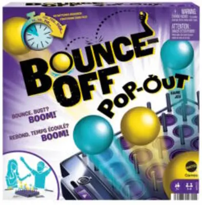 Mattel Bounce-Off Pop-Out Ügyességi Társasjáték