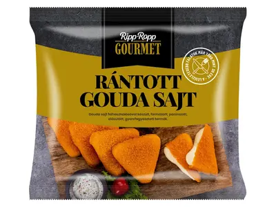 Ripp-ropp Rántott gouda sajt, 500 g