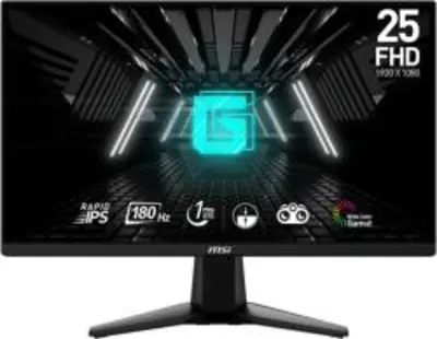 MSI 24, 5" G255F Rapid FHD IPS 180Hz DP/HDMI LED gamer monitor (9S6-3BC01M-002)