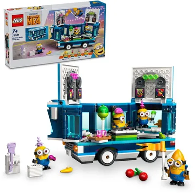 LEGO® Gru 4 - Minyonok zenés partibusza 75581